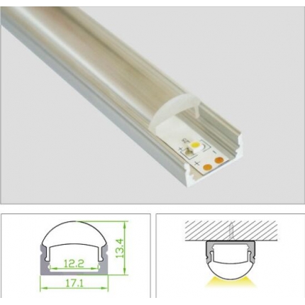 Aluminum LED Profile ALP002-S